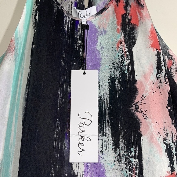 Parker Priscilla Silk Dress NWT Sz. Small - Picture 11 of 12